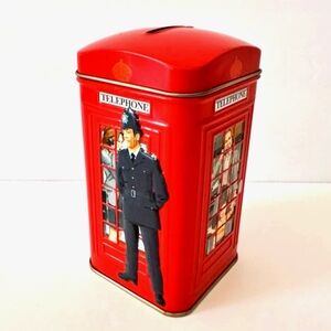 Ahmad Tea London Telephone Booth Money Box